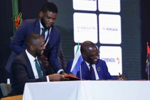 Angola. Sierra Leone